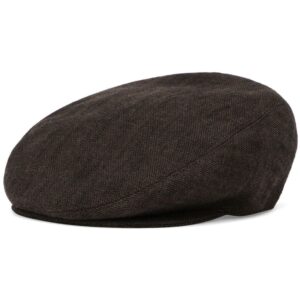 Dolce & Gabbana mélange-effect flat cap