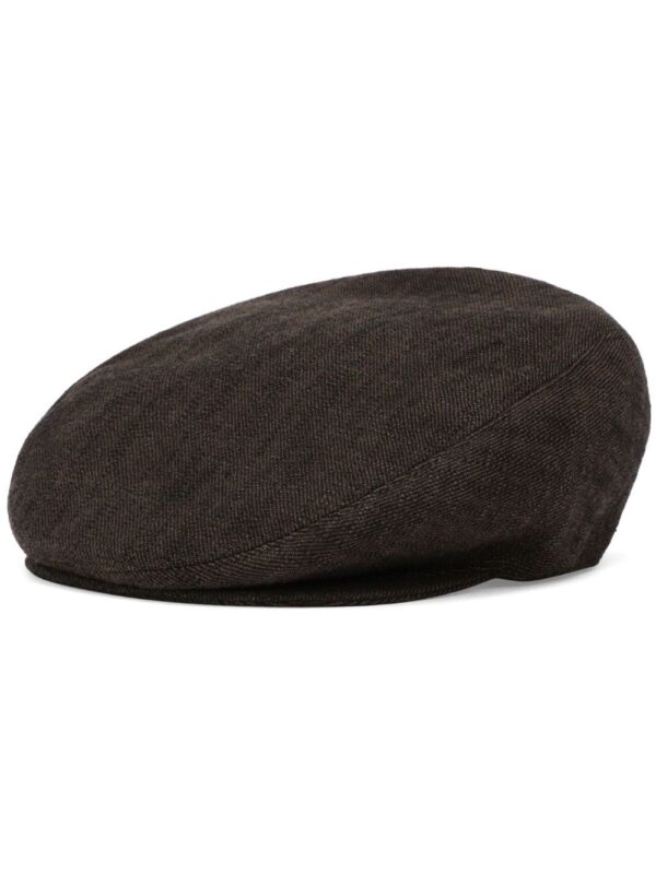 Dolce & Gabbana mélange-effect flat cap