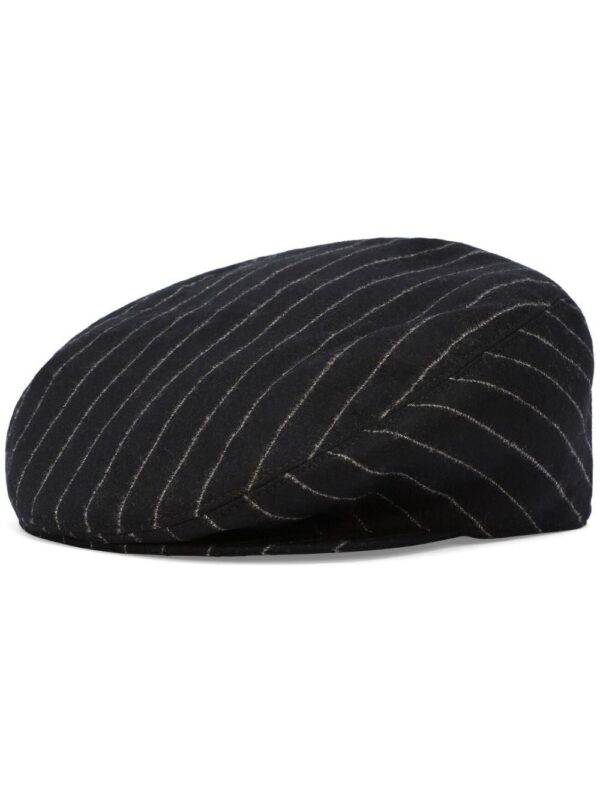Dolce & Gabbana pinstripe-print wool flat cap
