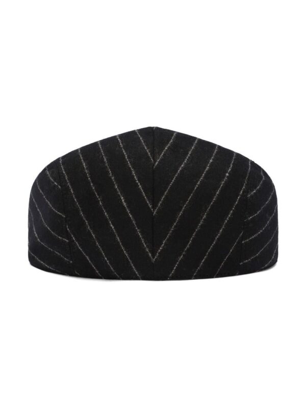 Dolce & Gabbana pinstripe-print wool flat cap - Image 2