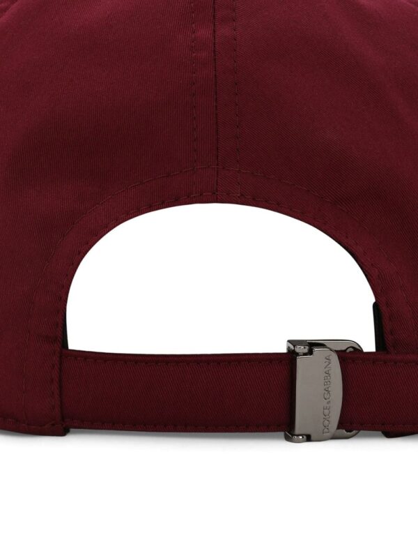 Dolce & Gabbana DG Essentials logo-plaque baseball cap - Image 3