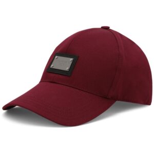 Dolce & Gabbana DG Essentials logo-plaque baseball cap