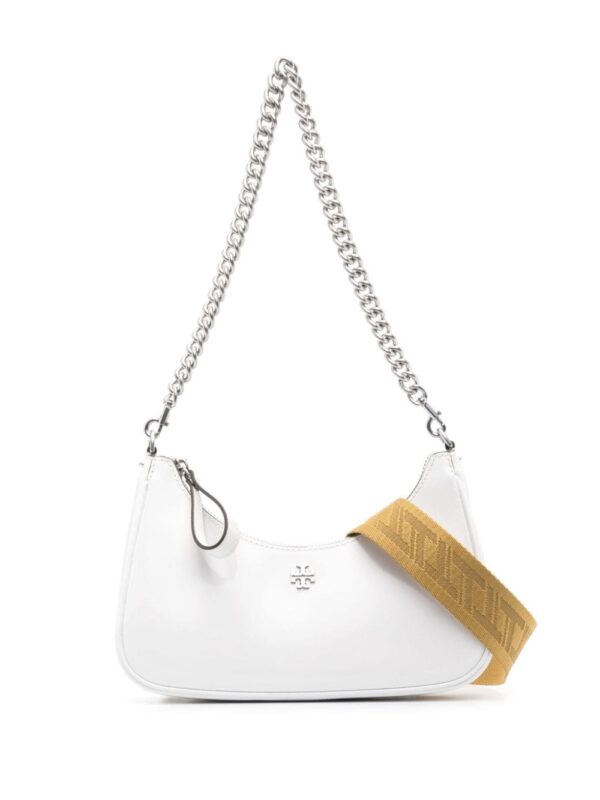Tory Burch Mercer leather crescent bag