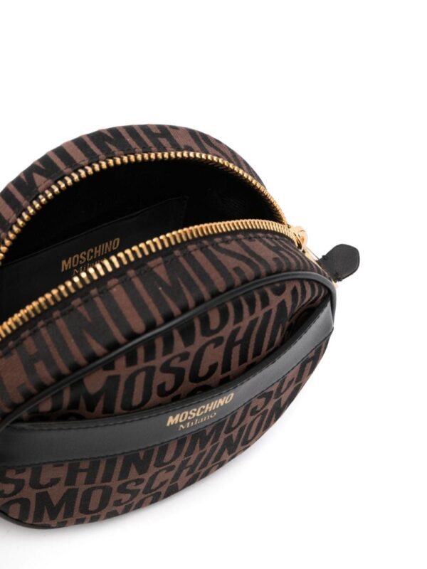Moschino monogram-print crossbody bag - Image 5