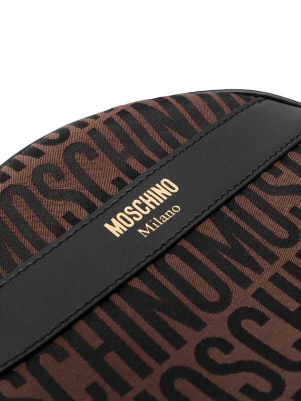 Moschino monogram-print crossbody bag - Image 4