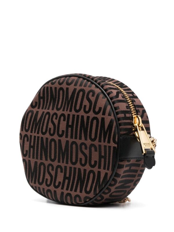 Moschino monogram-print crossbody bag - Image 3
