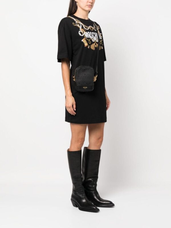 Moschino logo-print crossbody bag - Image 2