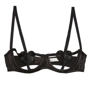 Fleur Du Mal  Queen Of Hearts Ouvert balconette bra