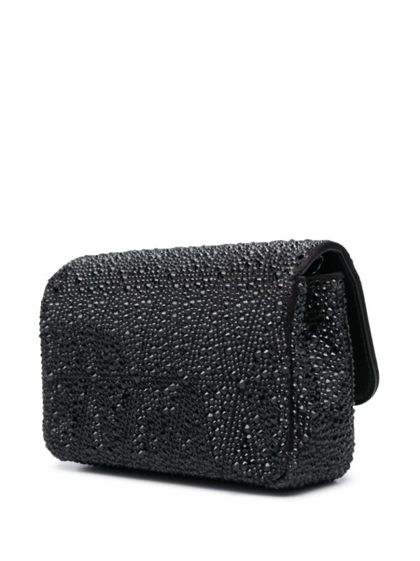Versace Virtus rhinestone-embellished shoulder bag - Image 4