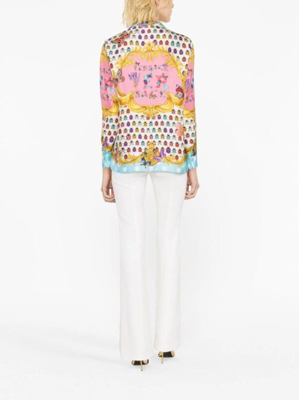 Versace  Butterflies silk shirt - Image 3