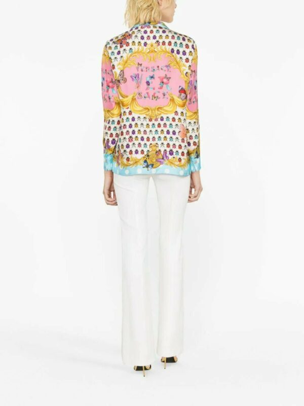 Versace  Butterflies silk shirt - Image 3