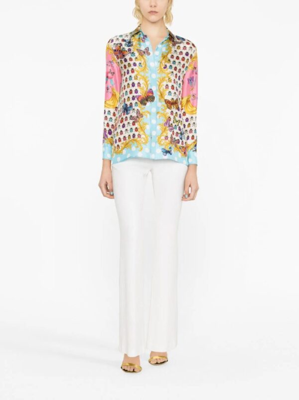 Versace  Butterflies silk shirt - Image 2