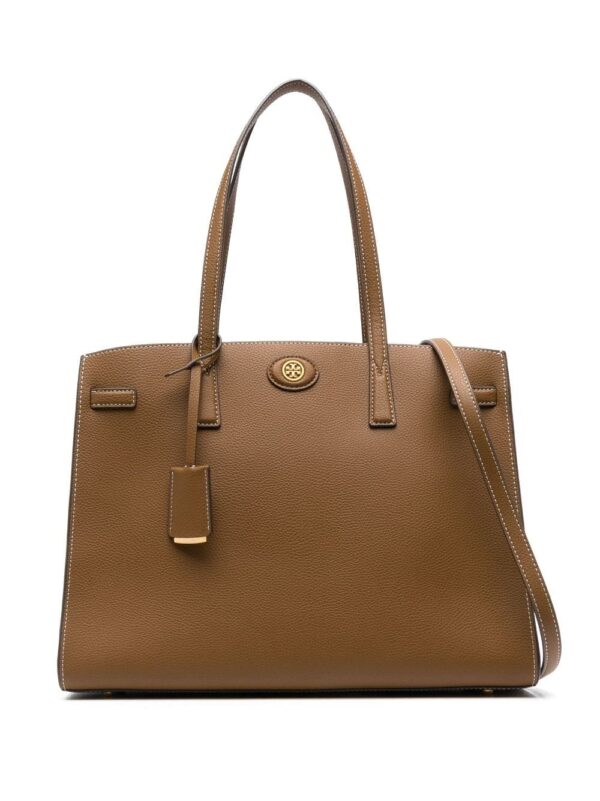 Tory Burch pebble-textured leather tote bag