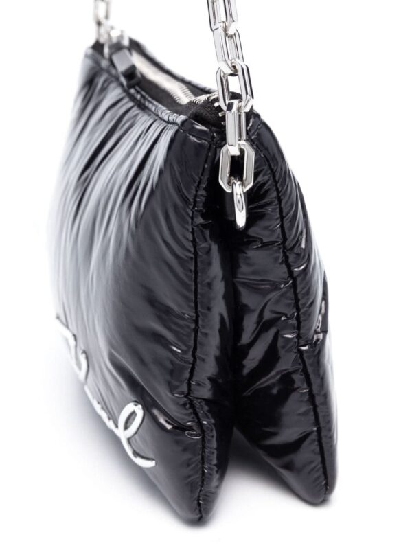 Karl Lagerfeld signature-detail shoulder bag - Image 4