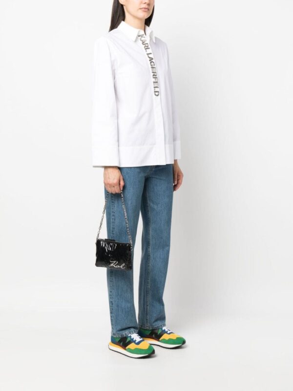 Karl Lagerfeld signature-detail shoulder bag - Image 2