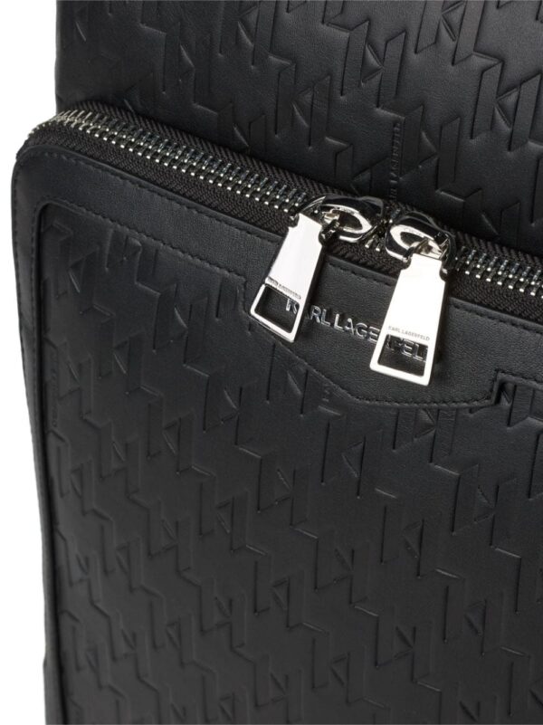 Karl Lagerfeld K/Loom leather backpack - Image 2
