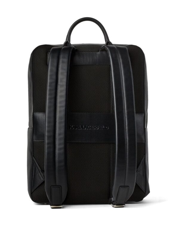 Karl Lagerfeld K/Loom leather backpack - Image 4