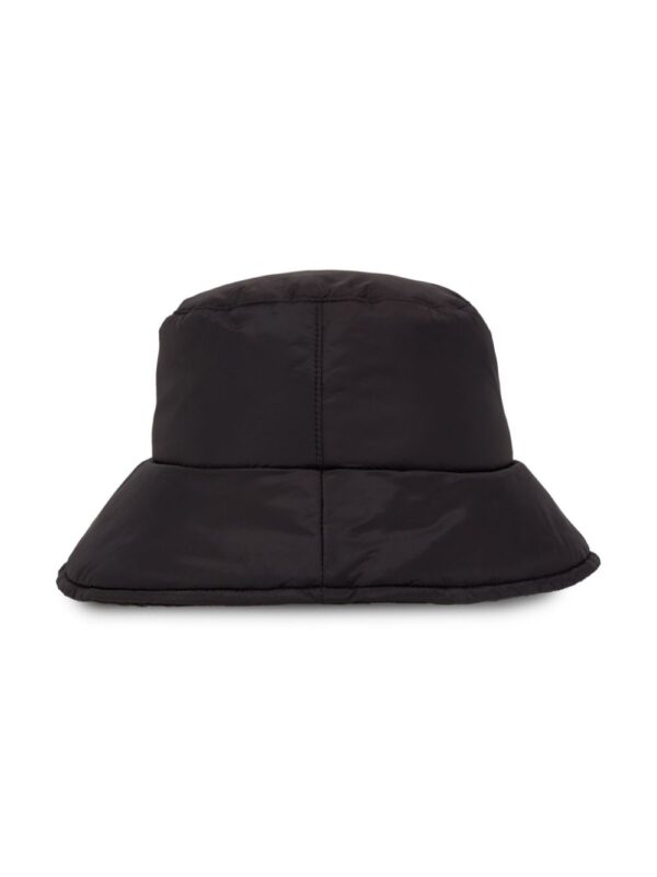 Karl Lagerfeld Jeans padded logo-patch bucket hat - Image 2