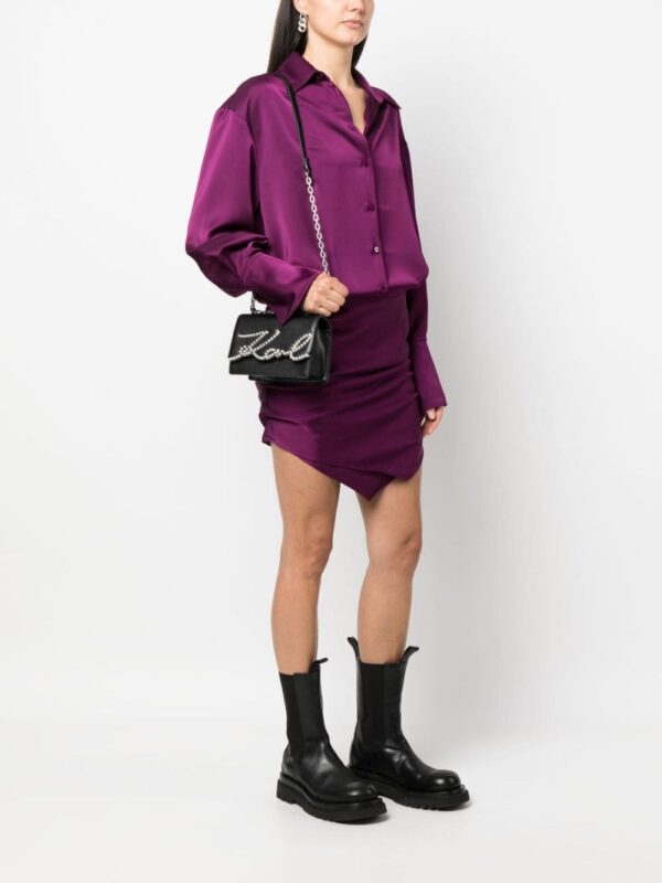Karl Lagerfeld K/Signature leather shoulder bag - Image 2