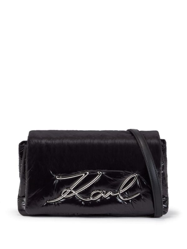 Karl Lagerfeld K/Signature padded shoulder bag