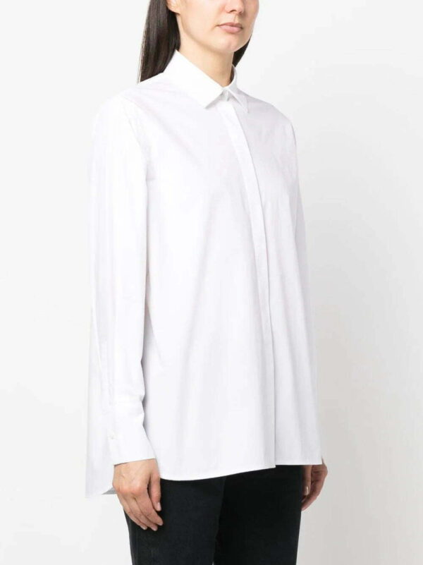 Karl Lagerfeld  long-sleeve organic cotton shirt - Image 4