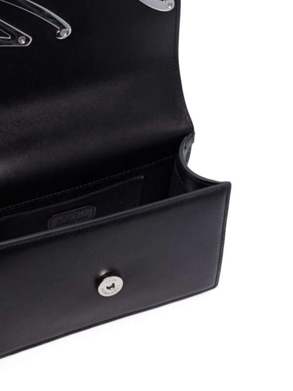 Karl Lagerfeld Signature leather shoulder bag - Image 5