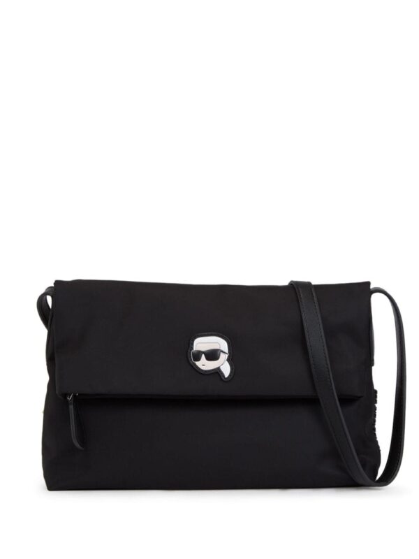 Karl Lagerfeld K/Ikonik 2.0 foldover-top bag