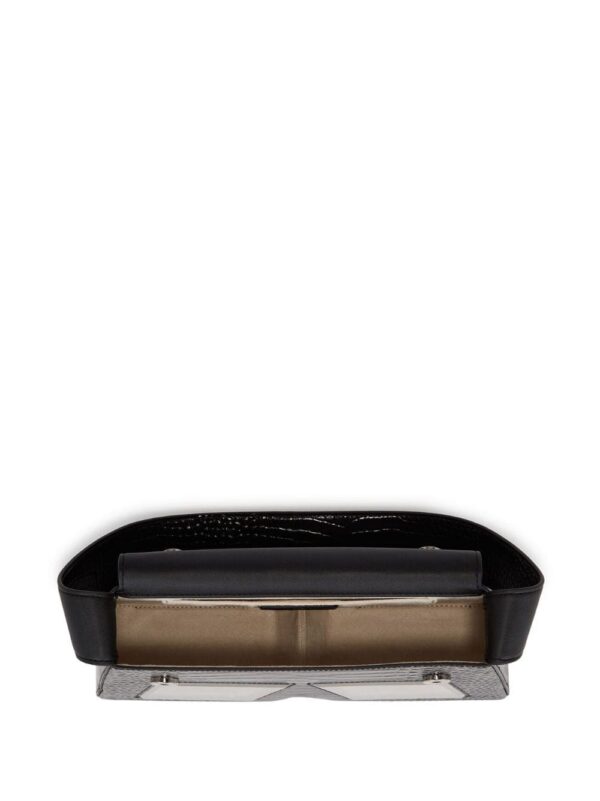 Karl Lagerfeld IKON/K crocodile-effect shoulder bag - Image 5