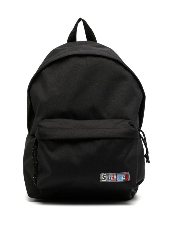Louis Vuitton logo-patch backpack