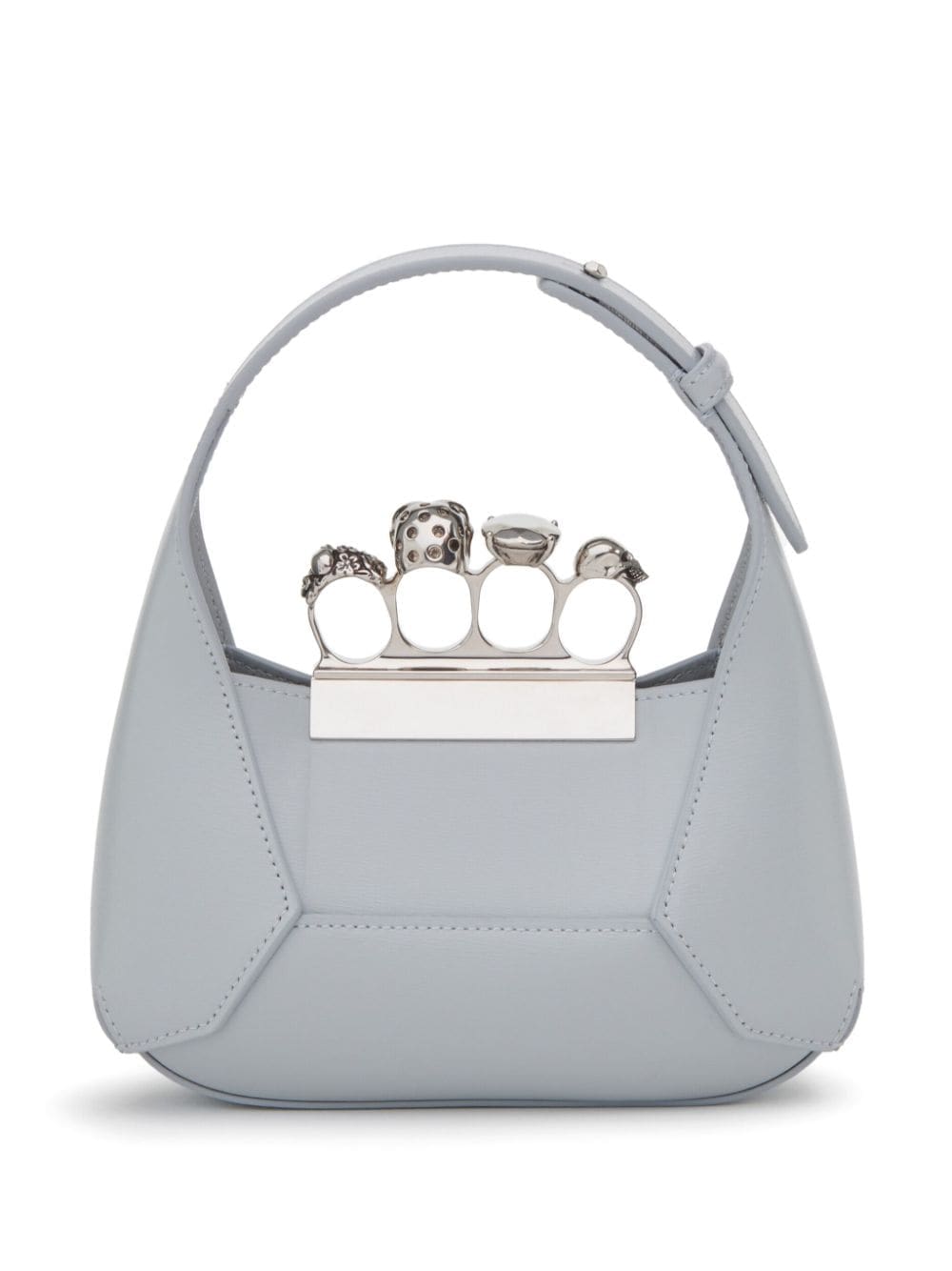 Alexander McQueen mini The Jewelled leather tote bag
