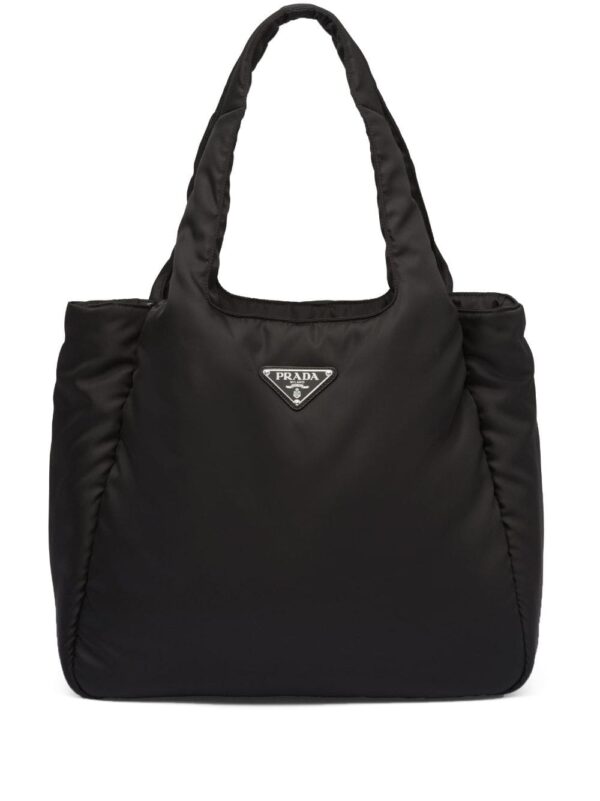 Prada large padded tote bag