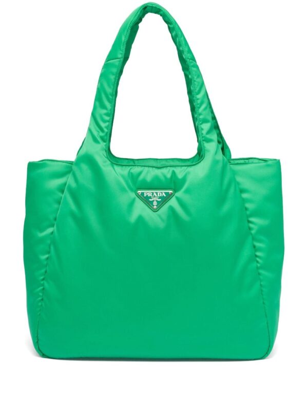 Prada large padded tote bag