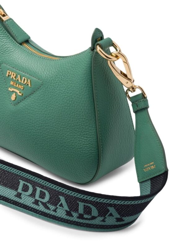 Prada logo-strap shoulder bag - Image 5