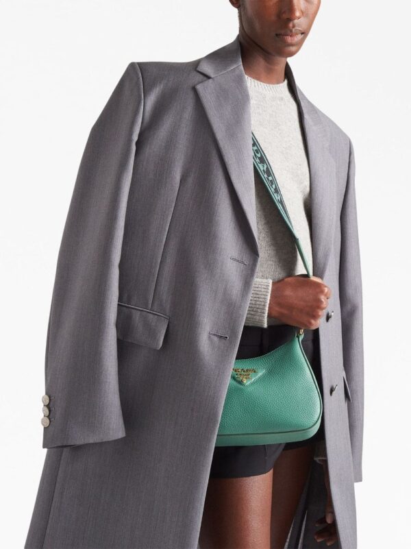 Prada logo-strap shoulder bag - Image 3