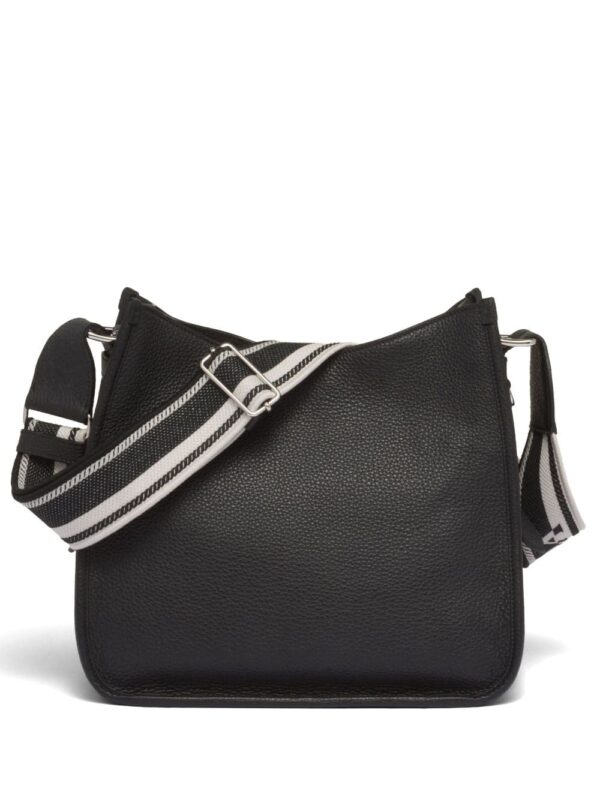 Prada triangle-logo hobo shoulder bag - Image 4