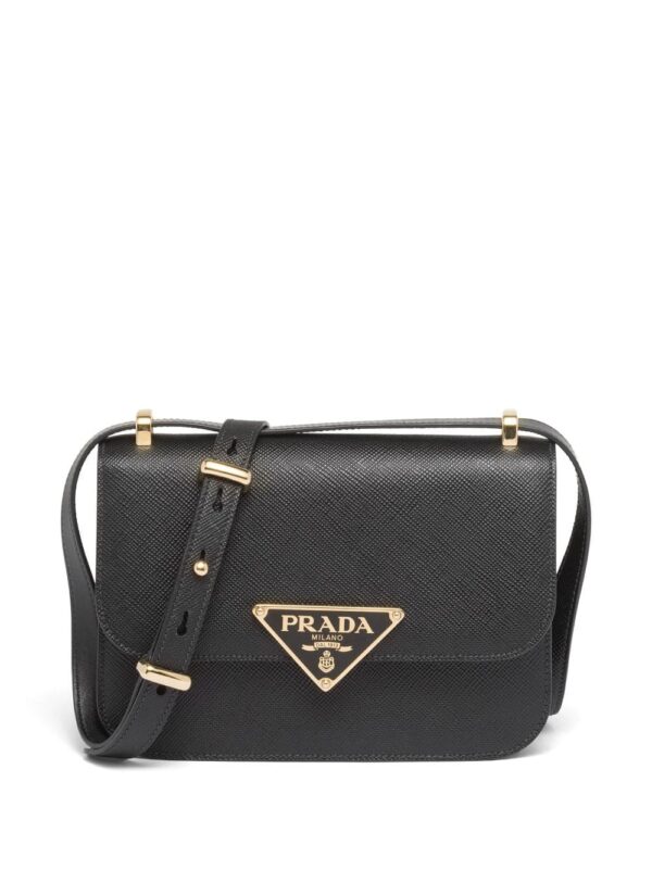 Prada Emblème leather shoulder bag