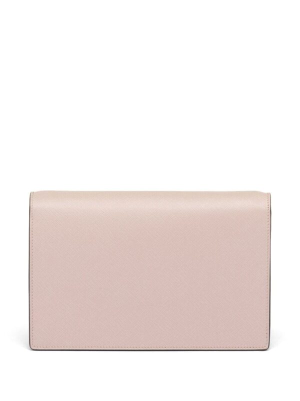 Prada logo-plaque mini shoulder bag - Image 4