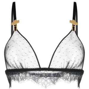 Maison Close Inspiration Divine cross-charm bra