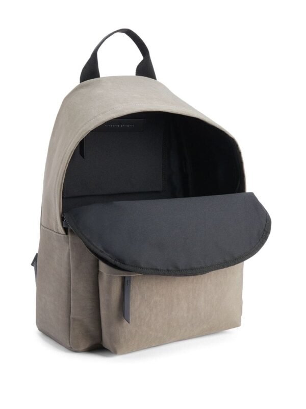 Giuseppe Zanotti Bud logo-plaque backpack - Image 4