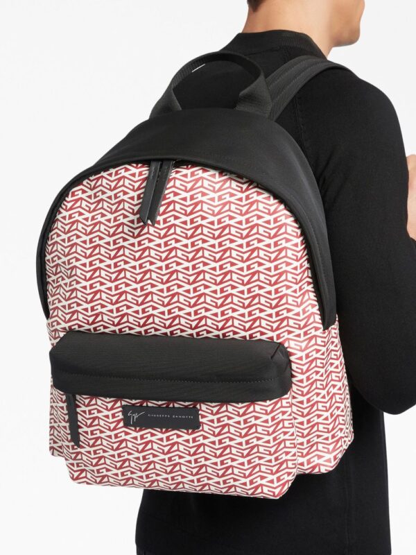 Giuseppe Zanotti Bud logo-monogram backpack - Image 2