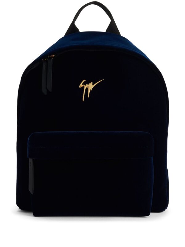 Giuseppe Zanotti Bud logo-plaque backpack