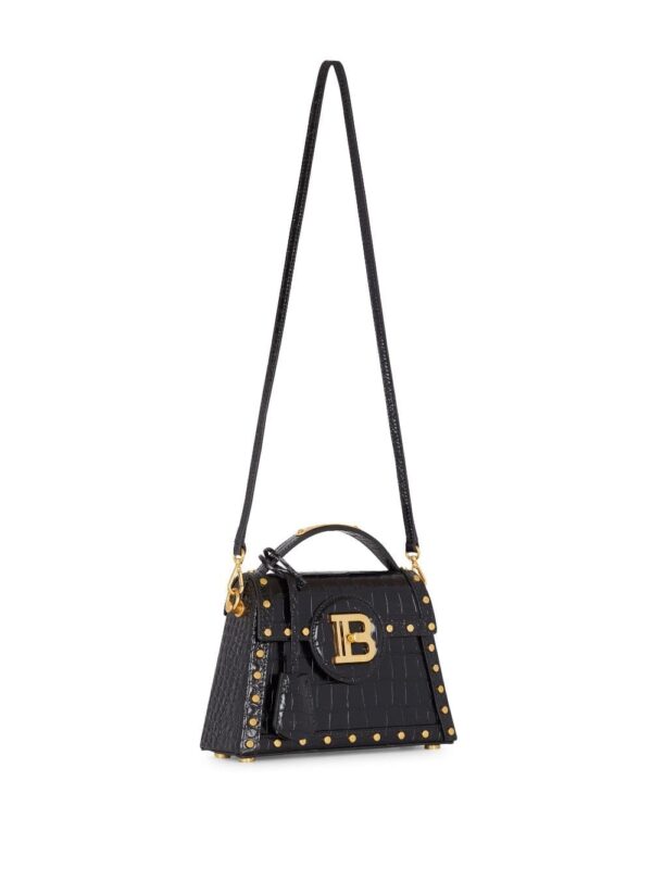 Balmain Bbuzz Dynastie embossed-crocodile bag - Image 4
