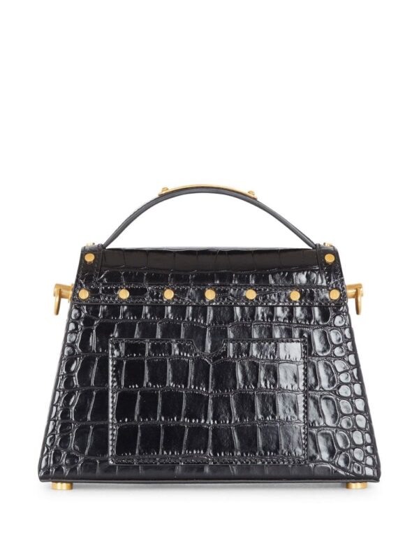 Balmain Bbuzz Dynastie embossed-crocodile bag - Image 3
