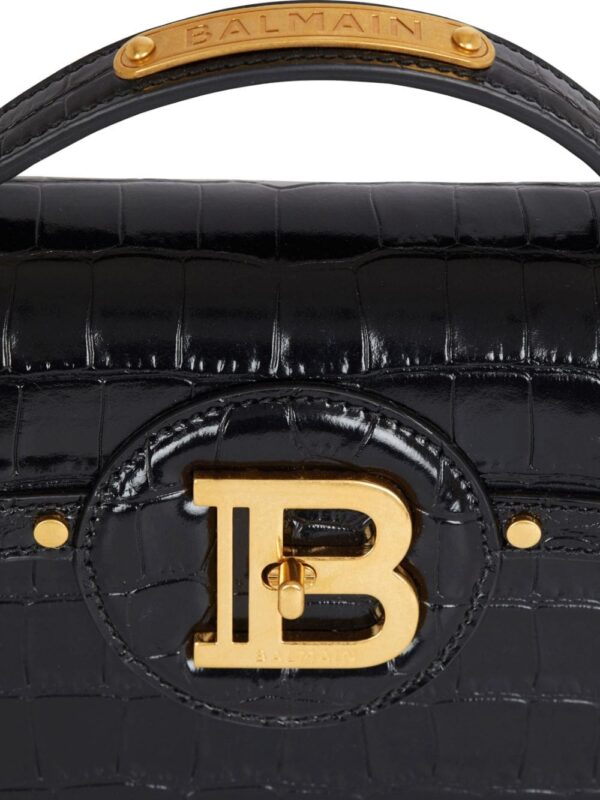 Balmain Bbuzz Dynastie embossed-crocodile bag - Image 5
