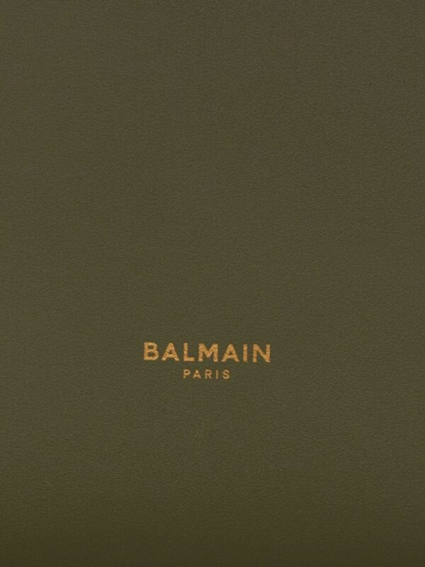 Balmain Embleme leather tote bag - Image 4