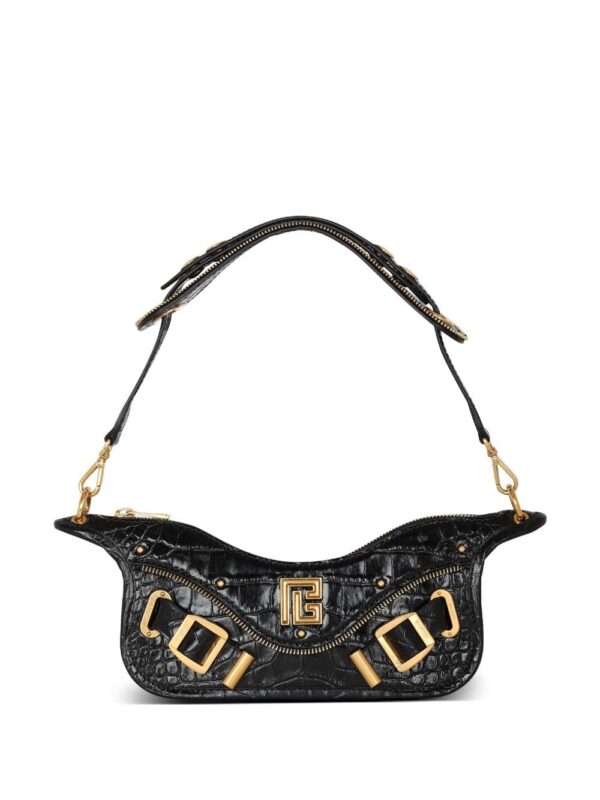 Balmain Blaze zipped mini pouch