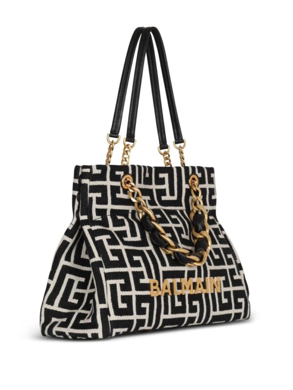 Balmain logo-plaque tote bag - Image 5
