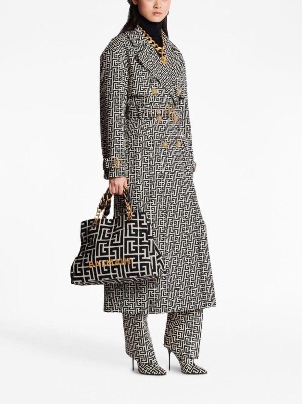 Balmain logo-plaque tote bag - Image 2