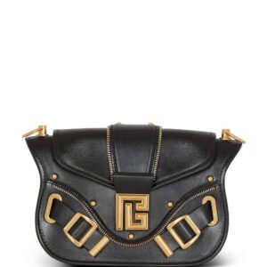 Balmain logo-appliqué shoulder bag