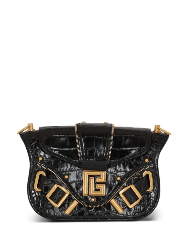 Balmain logo-plaque shoulder bag